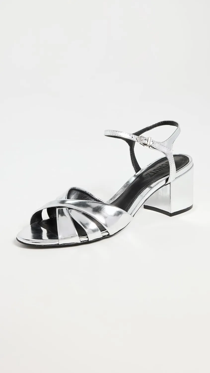 SCHUTZ Women's Keffa Mid Block Sandals