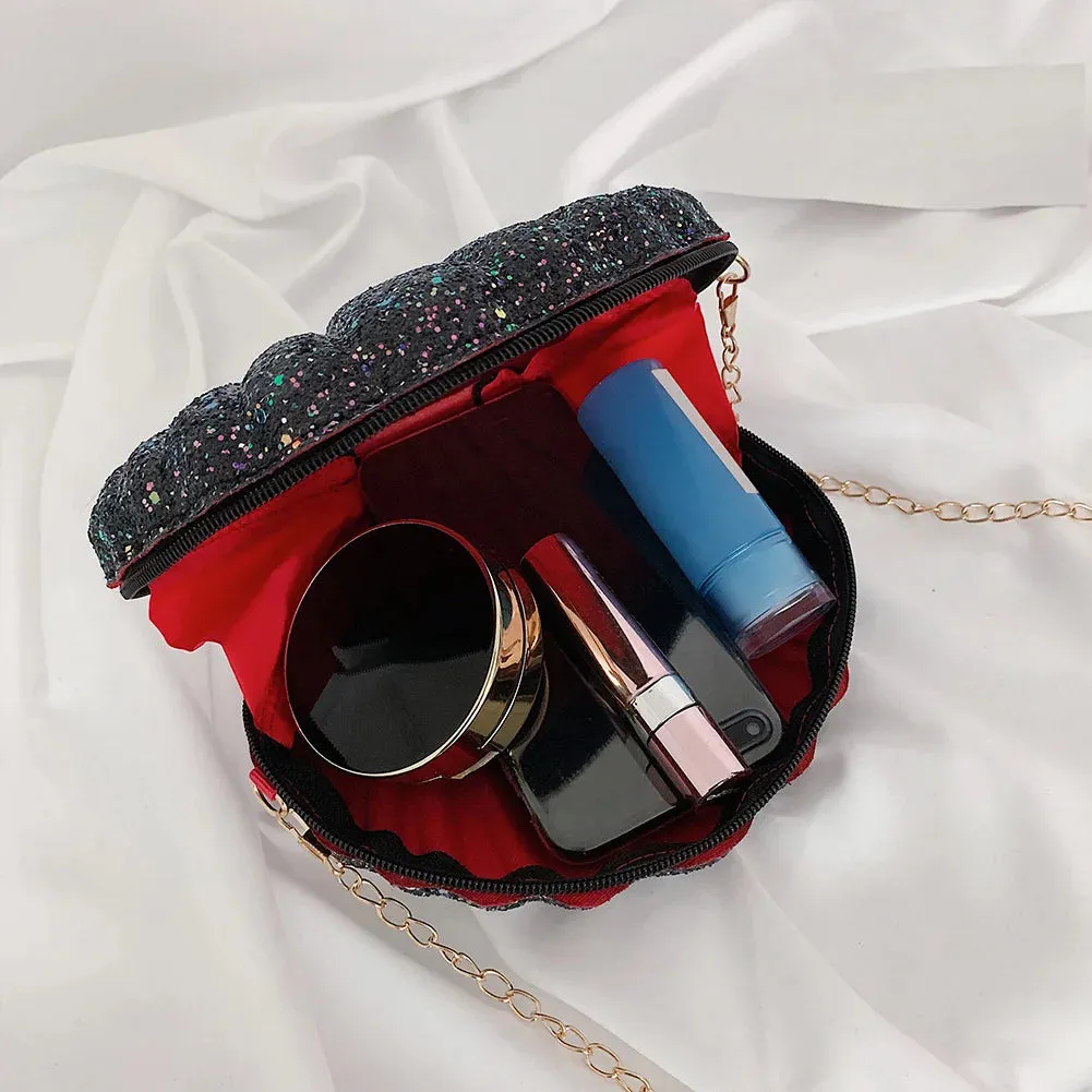 Shell Chain Crossbody Bag