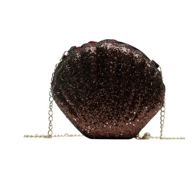 Shell Chain Crossbody Bag