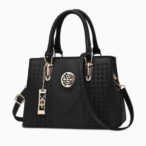 shoulder bag - embroidered messenger handbag