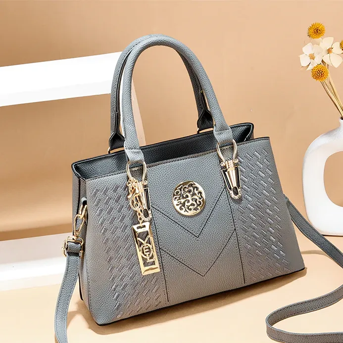shoulder bag - embroidered messenger handbag