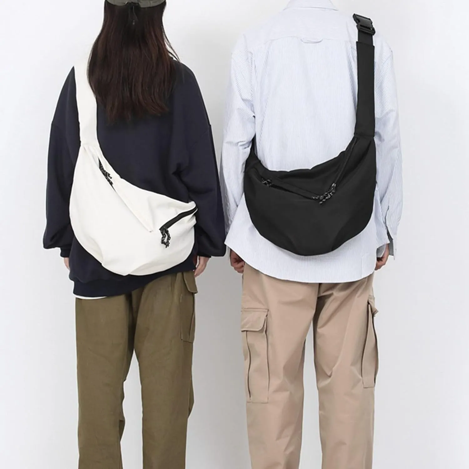 Shoulder Bags Purse Locomotive Cool Dumpling Shoulder Bag Casual Men And Women Single Messenger Bag