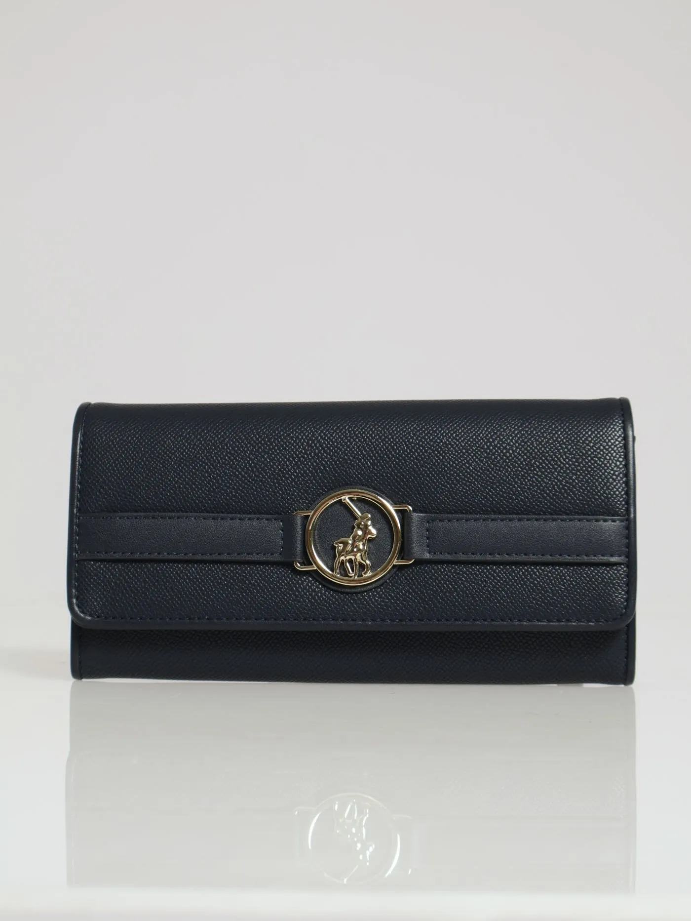 Siena Clutch Purse - Navy