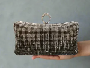 Silver | Fancy Clutch for women