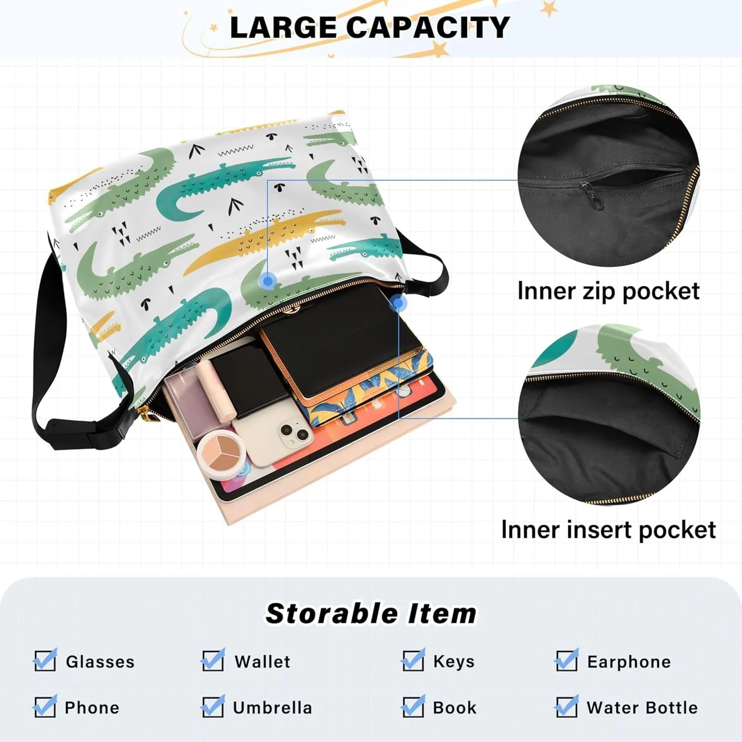 Skin Snake Animal PU Leather Women Purse Hobo Large Purse Crossbody Graphic Animal Print Crossbody Hobo Bags