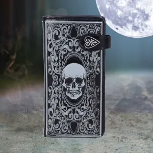 Skull Tarot Card Purse Embossed Wallet