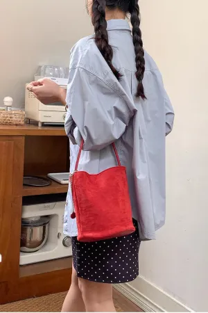 Slouchy Bucket Bags for Women Vintage Hobo Bags for Women Casual Tote Handbag Clutch Soft Everyday Purse for Work Travel