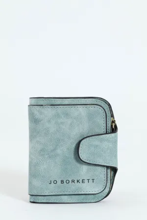 Small Bifold Wallet - Aqua