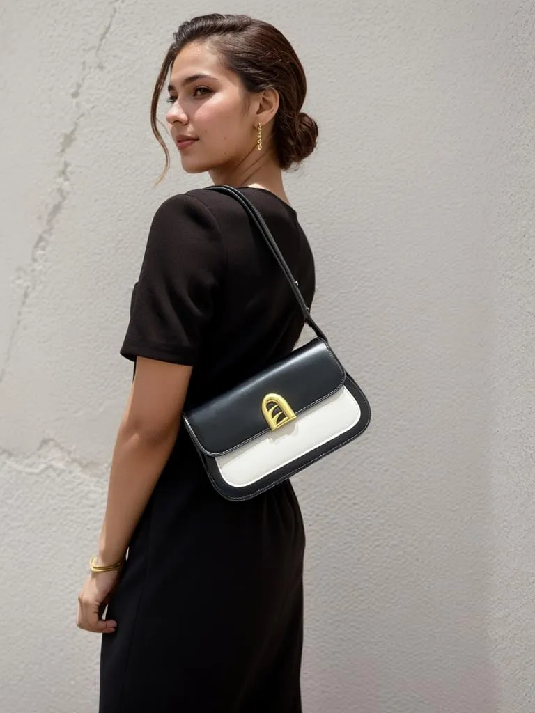 Small Shoulder Bag for Women, Adjustable Strap Leather Crossbody Purses - Clutch Tote Handbag Cute Hobo Bags Trendy Purse