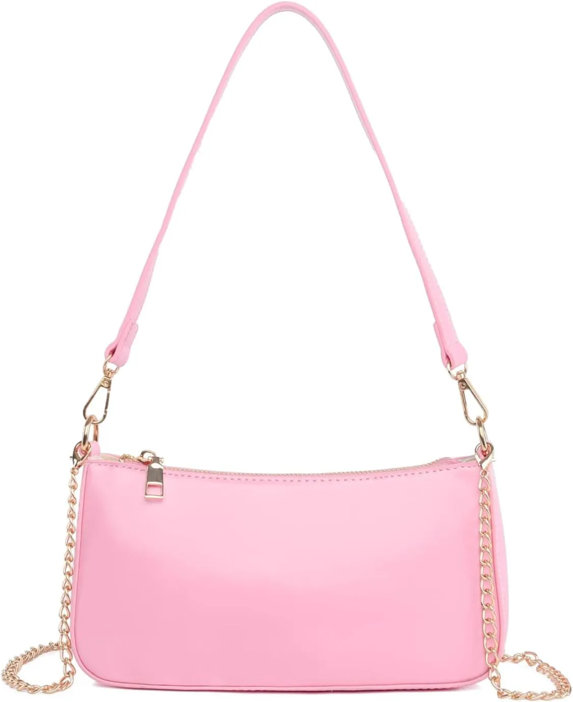 Small Shoulder Bag for Women Trendy Purse Retro Vegan Leather Hobo Purses Clutch Tote HandBags with Zipper Closure