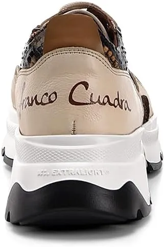 Sneakers for Women in Genuine Python Leather