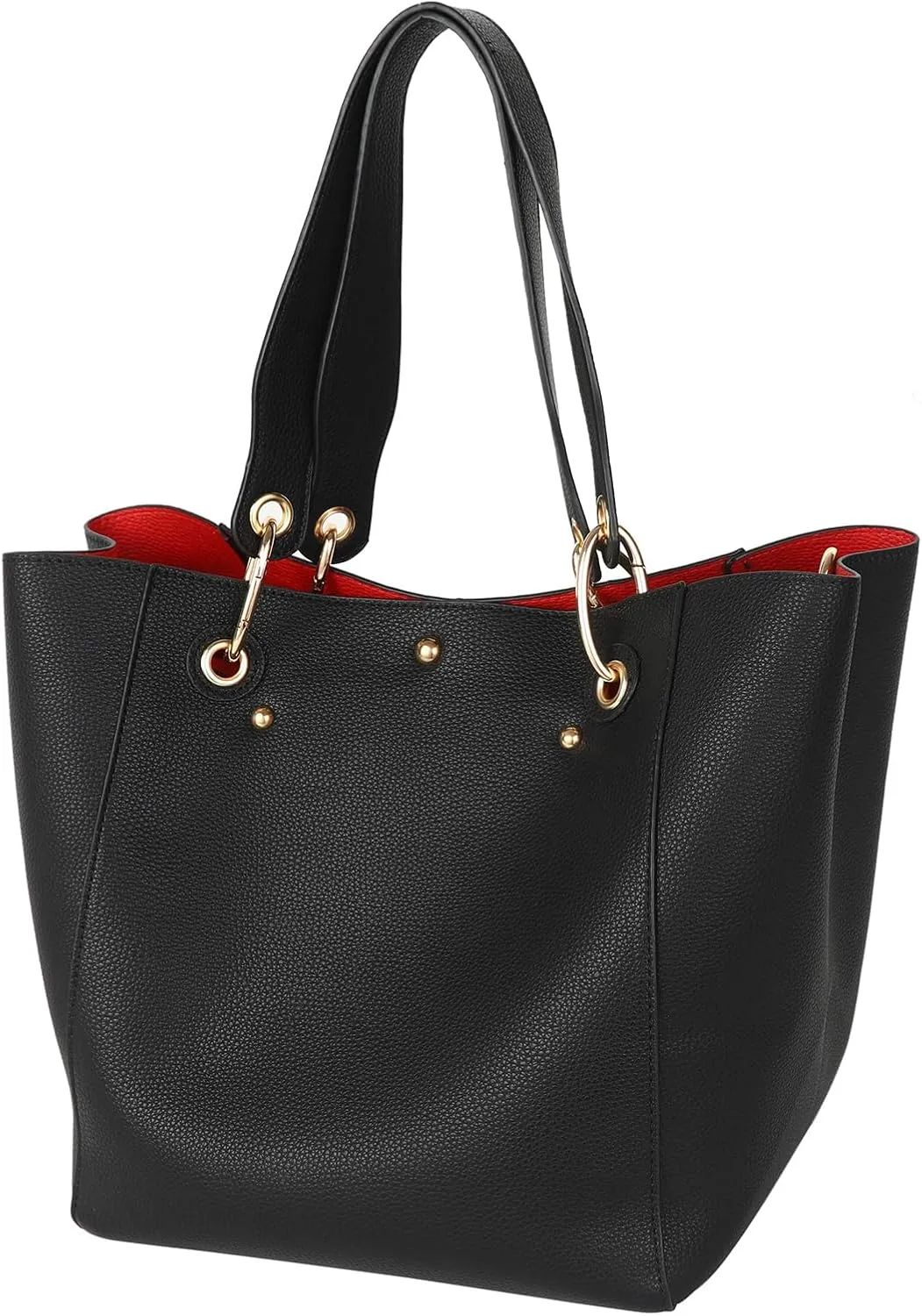 sqlp Large Work Tote Bag for Women Designer Purses and Handbags Big Bucket bags Ladies Travel Crossbody Purse Fuchsia