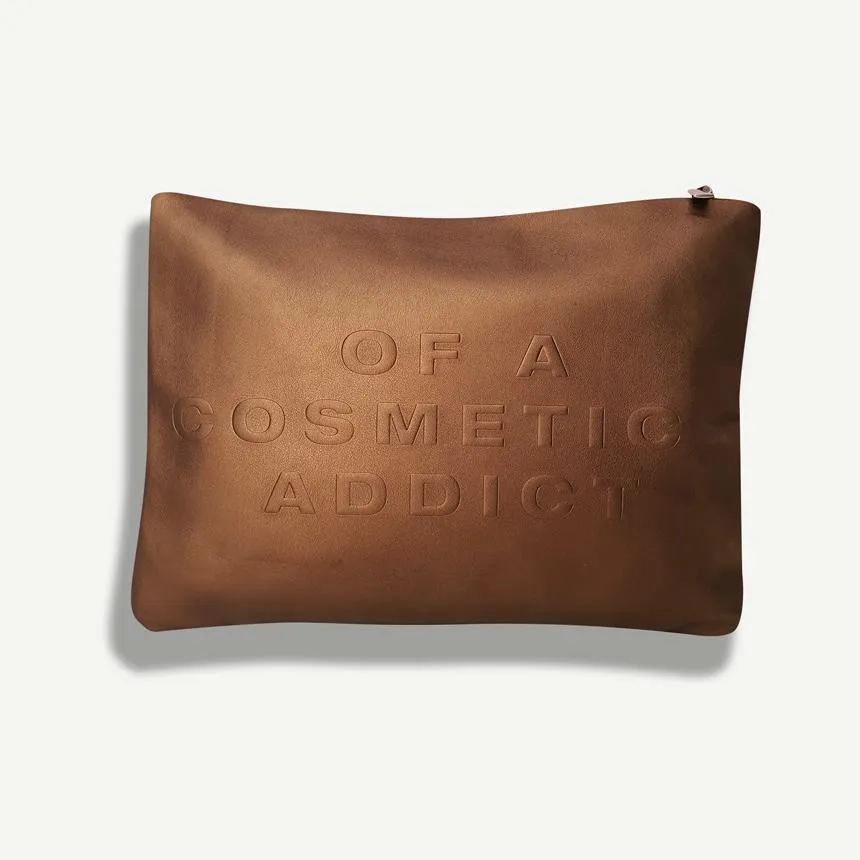 Statement clutch - Bronze