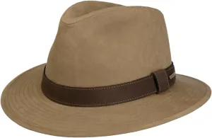 Stetson Waxed Traveller Cloth Hat Men -