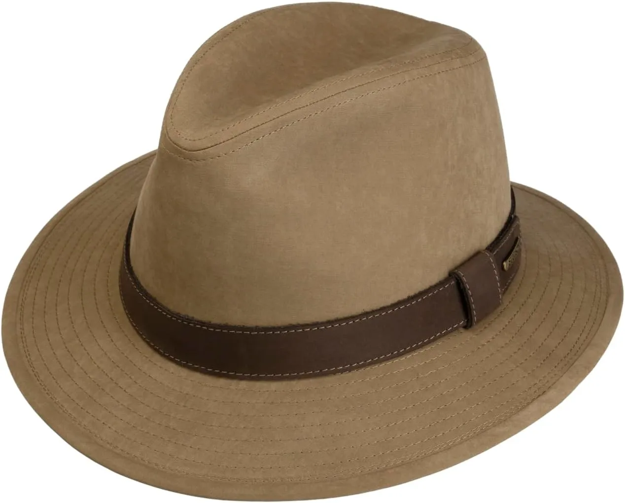 Stetson Waxed Traveller Cloth Hat Men -