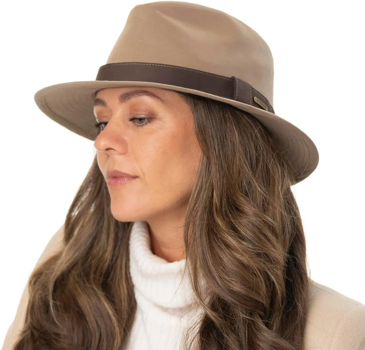 Stetson Waxed Traveller Cloth Hat Men -