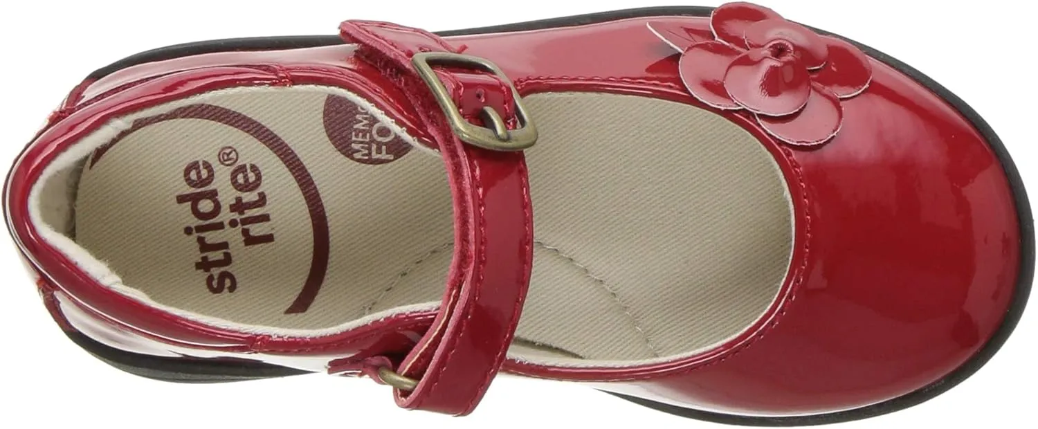 Stride Rite girls Stride Rite Ava Girl's Patent Leather Lightweight Mary Jane