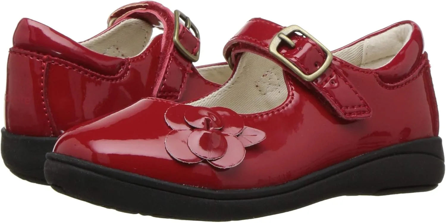 Stride Rite girls Stride Rite Ava Girl's Patent Leather Lightweight Mary Jane