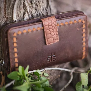 STS Catalina Croc Chelsea Wallet