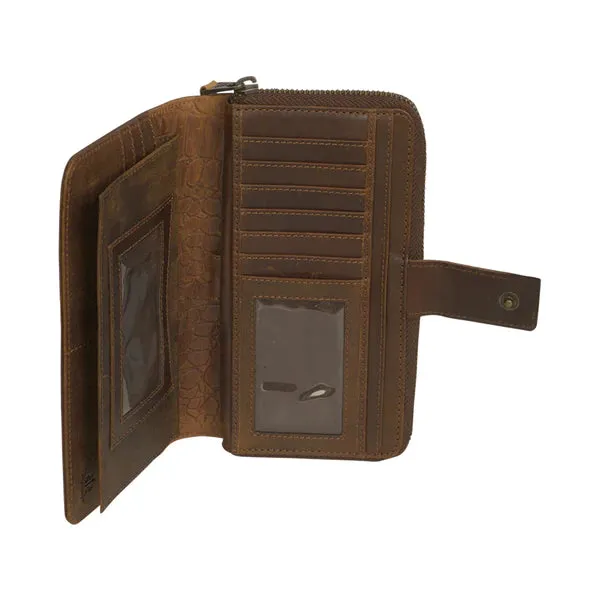 STS Catalina Croc Chelsea Wallet