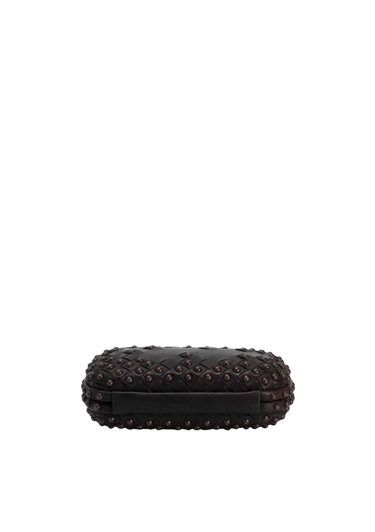 STUDDED INTRECCIATO KNOT CLUTCH