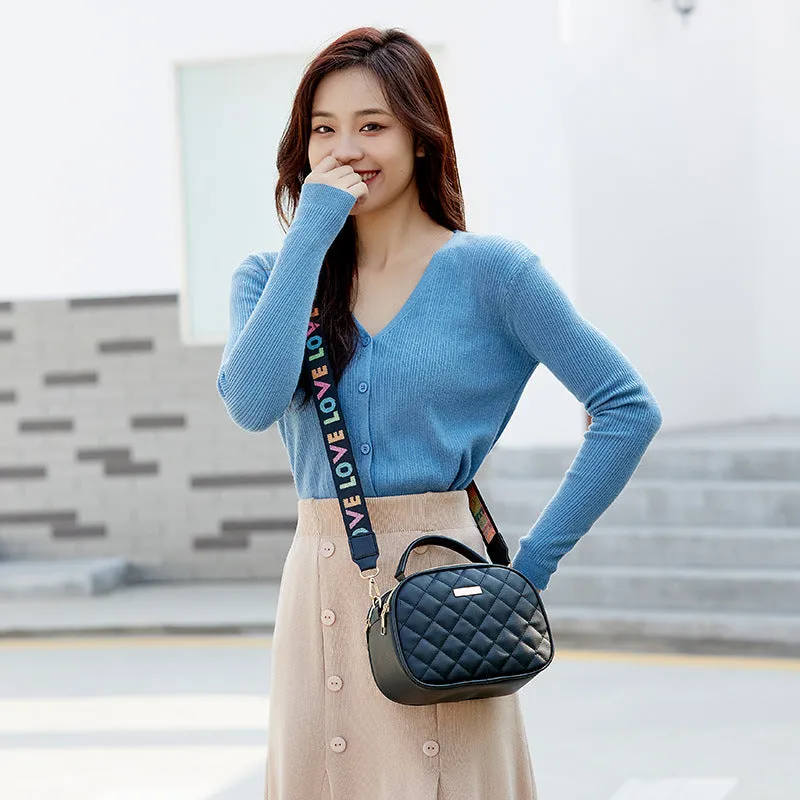 Stylish Charming Graceful Korean Style Embroidered Handbags