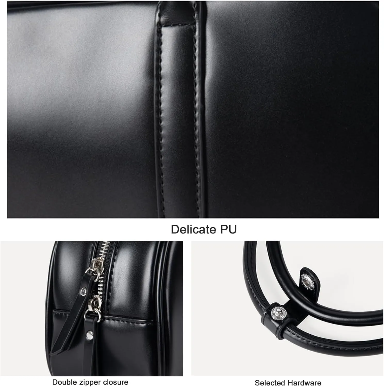Stylish Y2K Shoulder Bag for Women, Cute Handbags with Double Zipper, Ideal for Daily Use