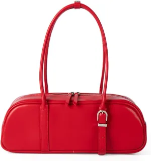 Stylish Y2K Shoulder Bag for Women, Cute Handbags with Double Zipper, Ideal for Daily Use