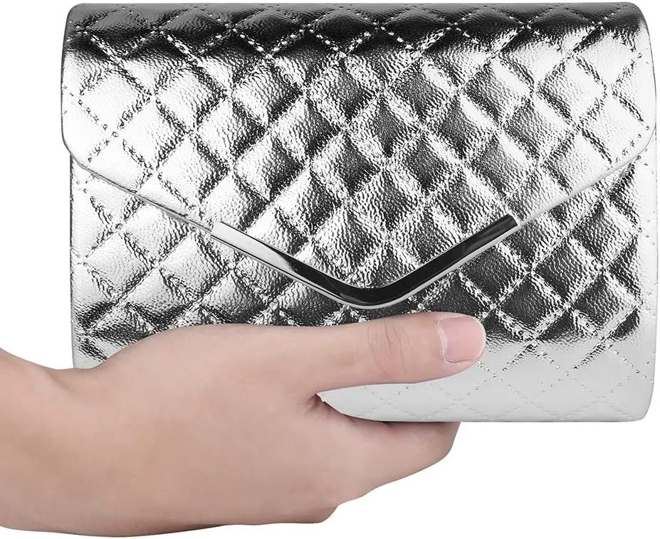 Sumac Hand Carry Suede Clutch with Removable Crossbody Chain - Elegant, Stylish, and Functional Women's Purse