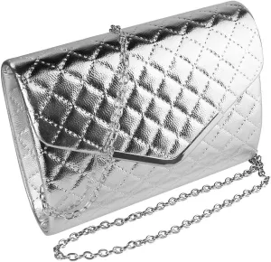 Sumac Hand Carry Suede Clutch with Removable Crossbody Chain - Elegant, Stylish, and Functional Women's Purse