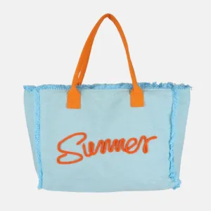Summer Fringe Beach Bag