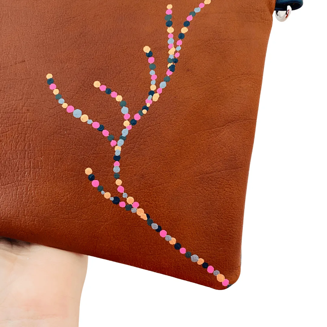Tan Yarra River - Leather Purse Plus 