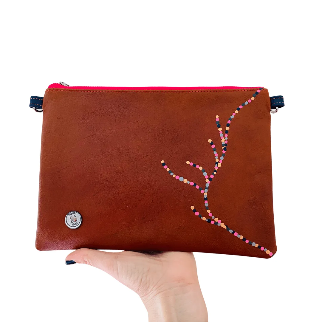 Tan Yarra River - Leather Purse Plus 