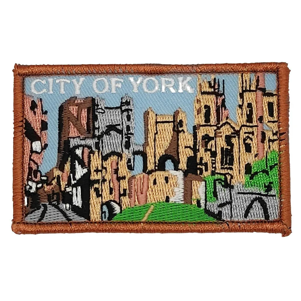 The City Of York Embroidered Patch