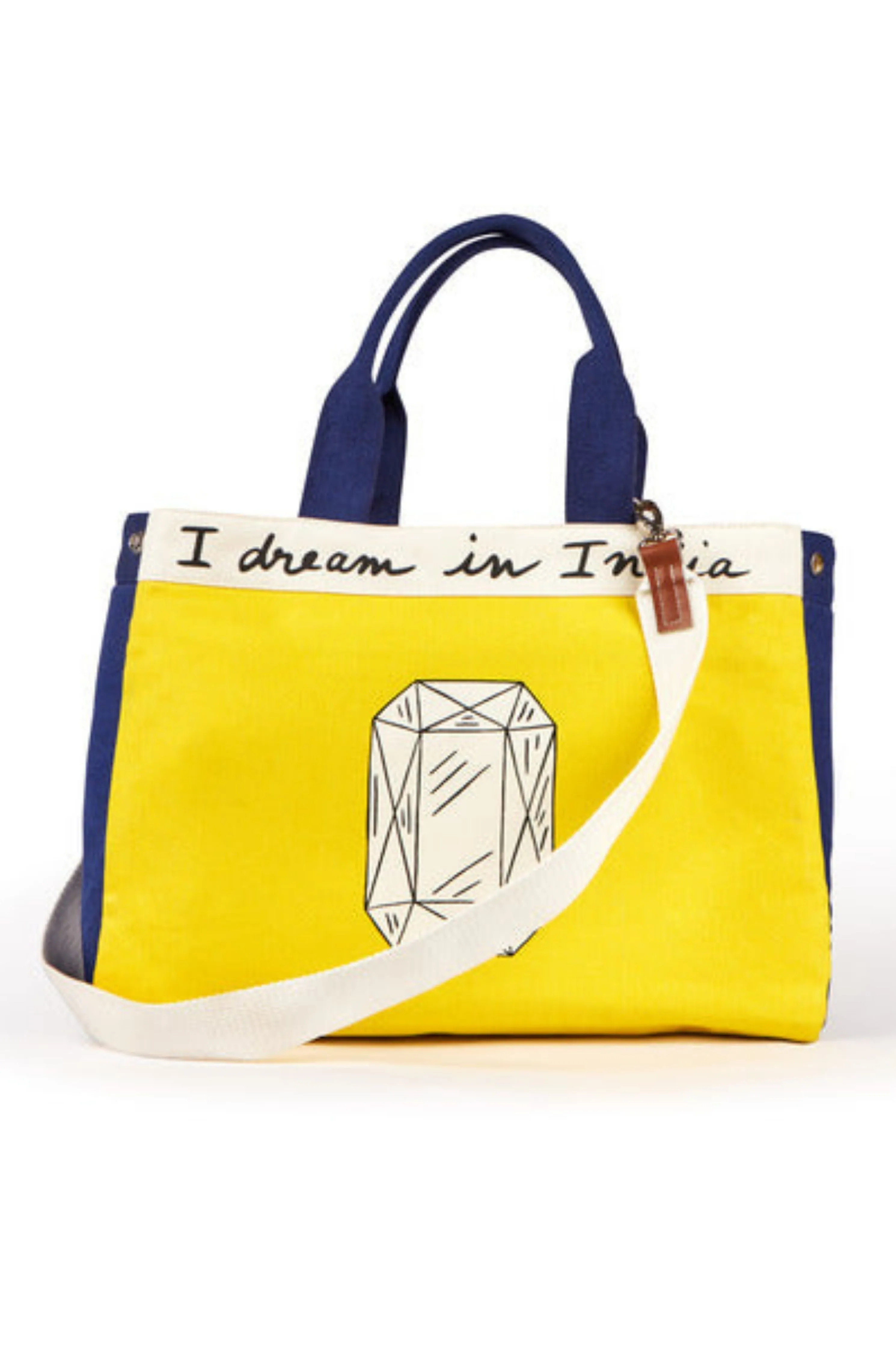 The Jaipur Tote in Citrine Bag
