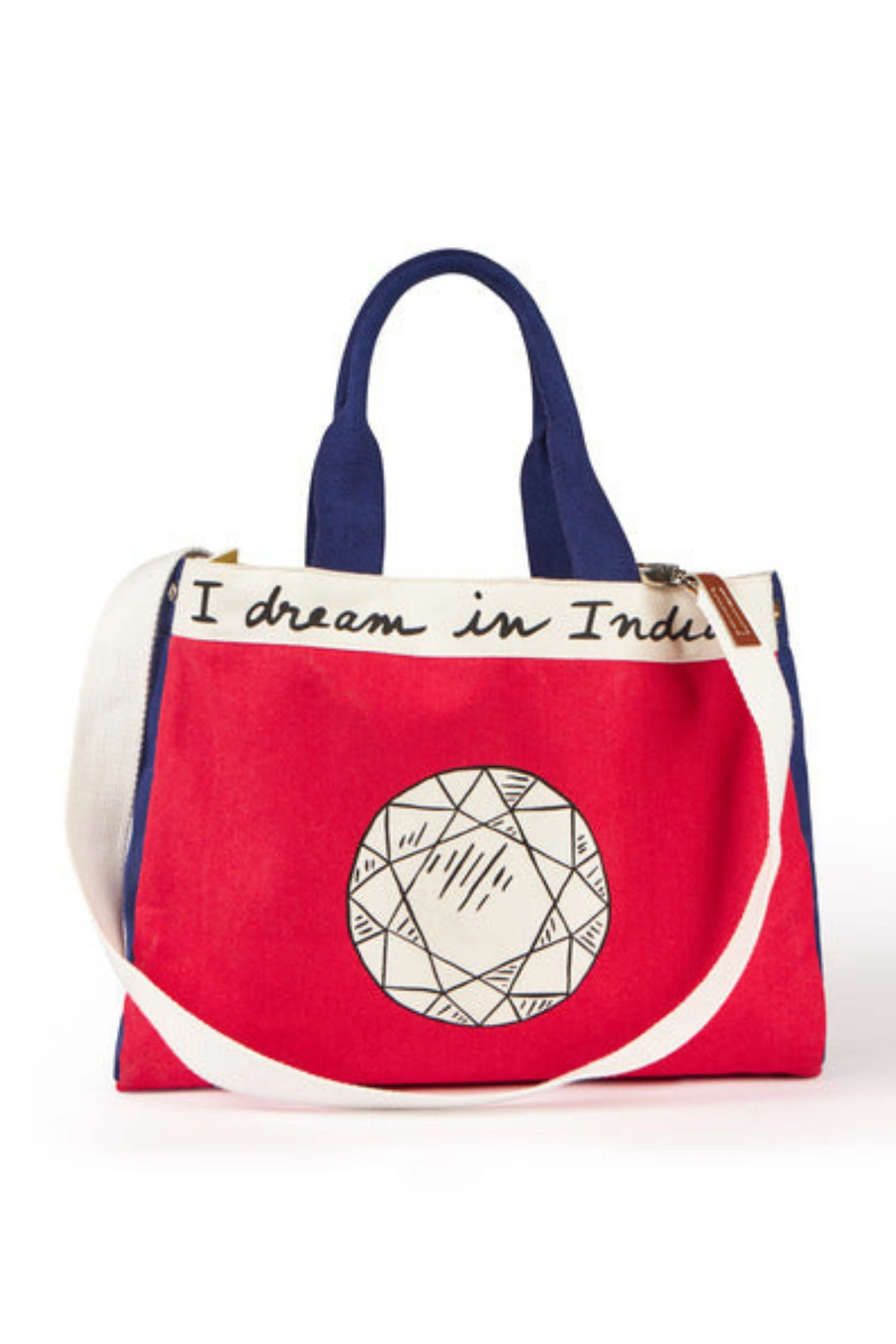 The Jaipur Tote in Hot Pink Bag