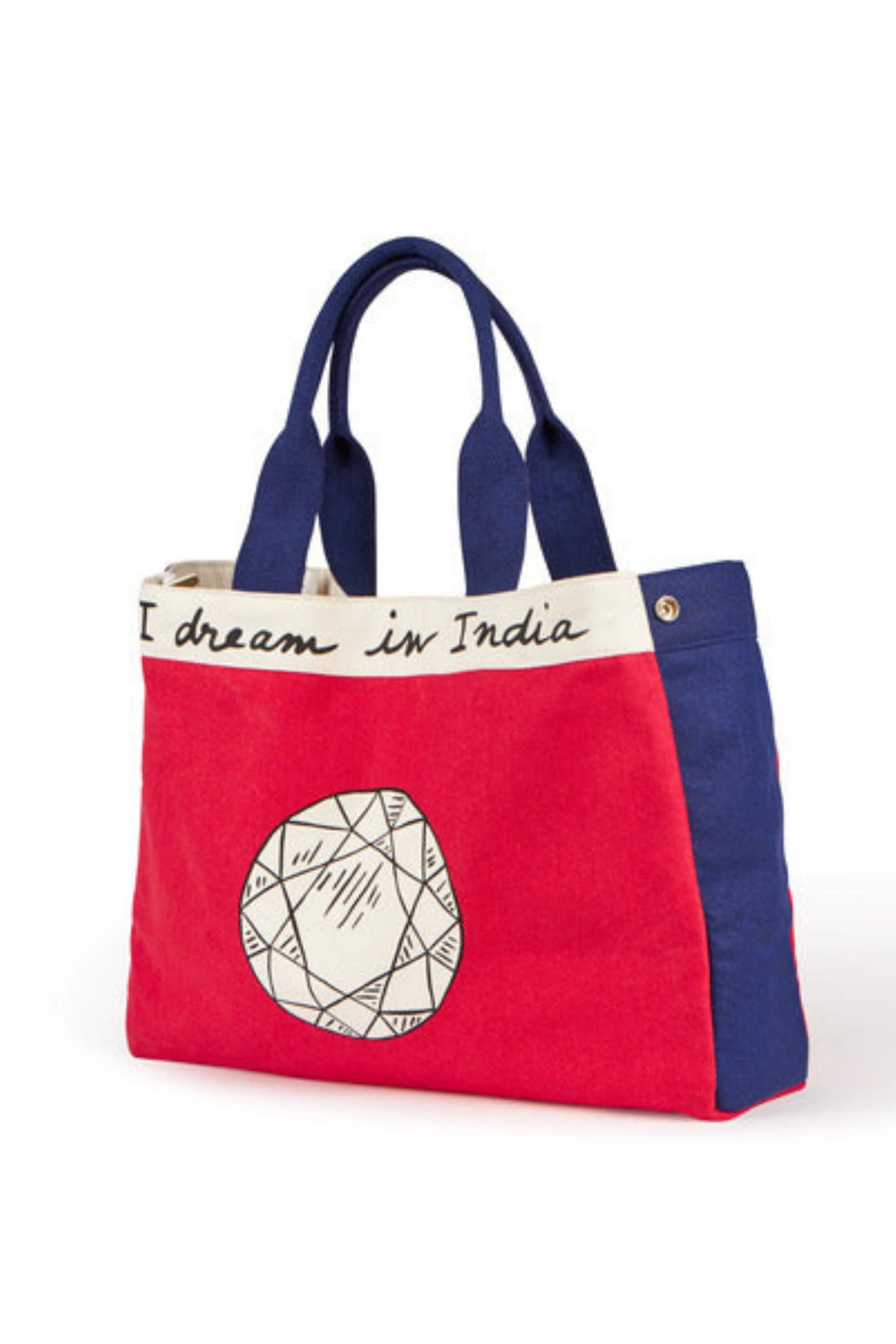 The Jaipur Tote in Hot Pink Bag