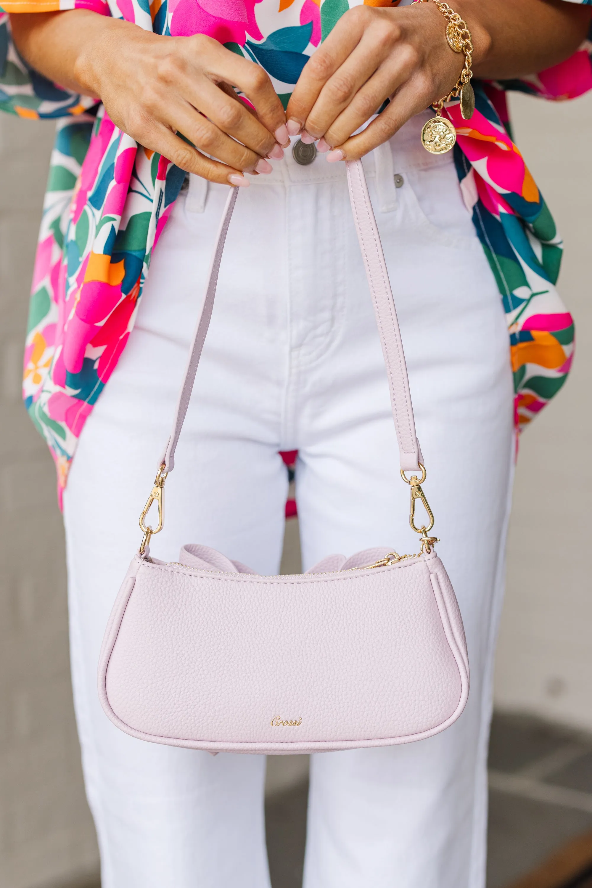 The Sweetest Thing Lilac Bow Purse