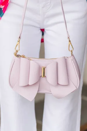 The Sweetest Thing Lilac Bow Purse
