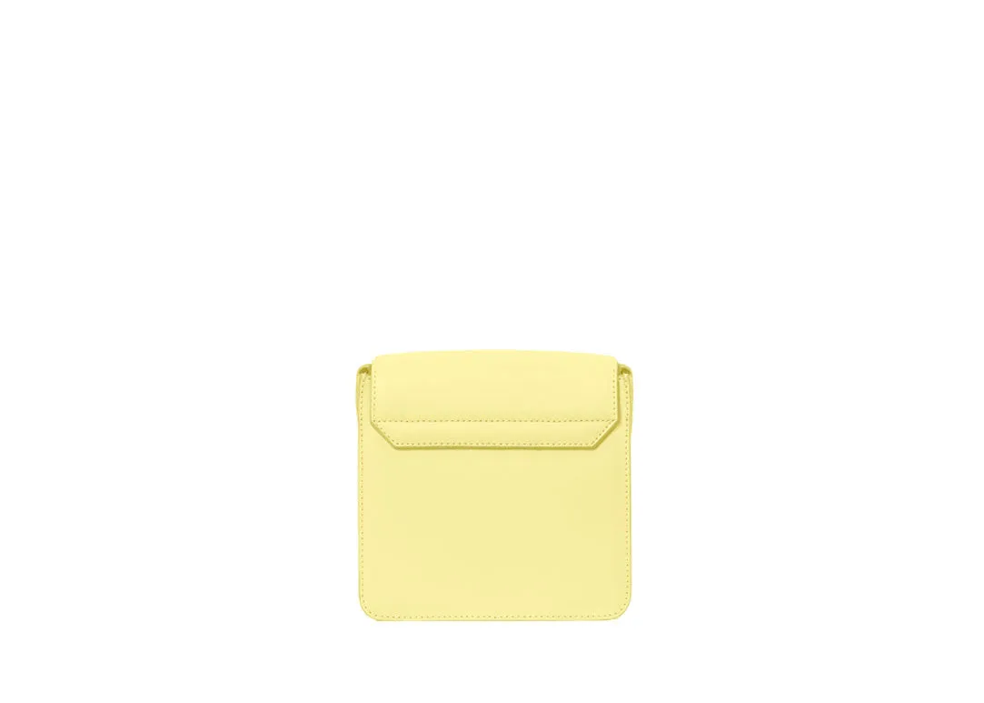 Tilda Umhängetasche Lemon aus Glattleder
