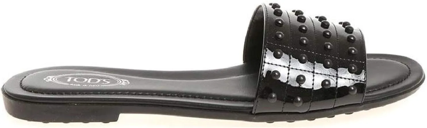 Tod's Women's Patent Leather Slippers