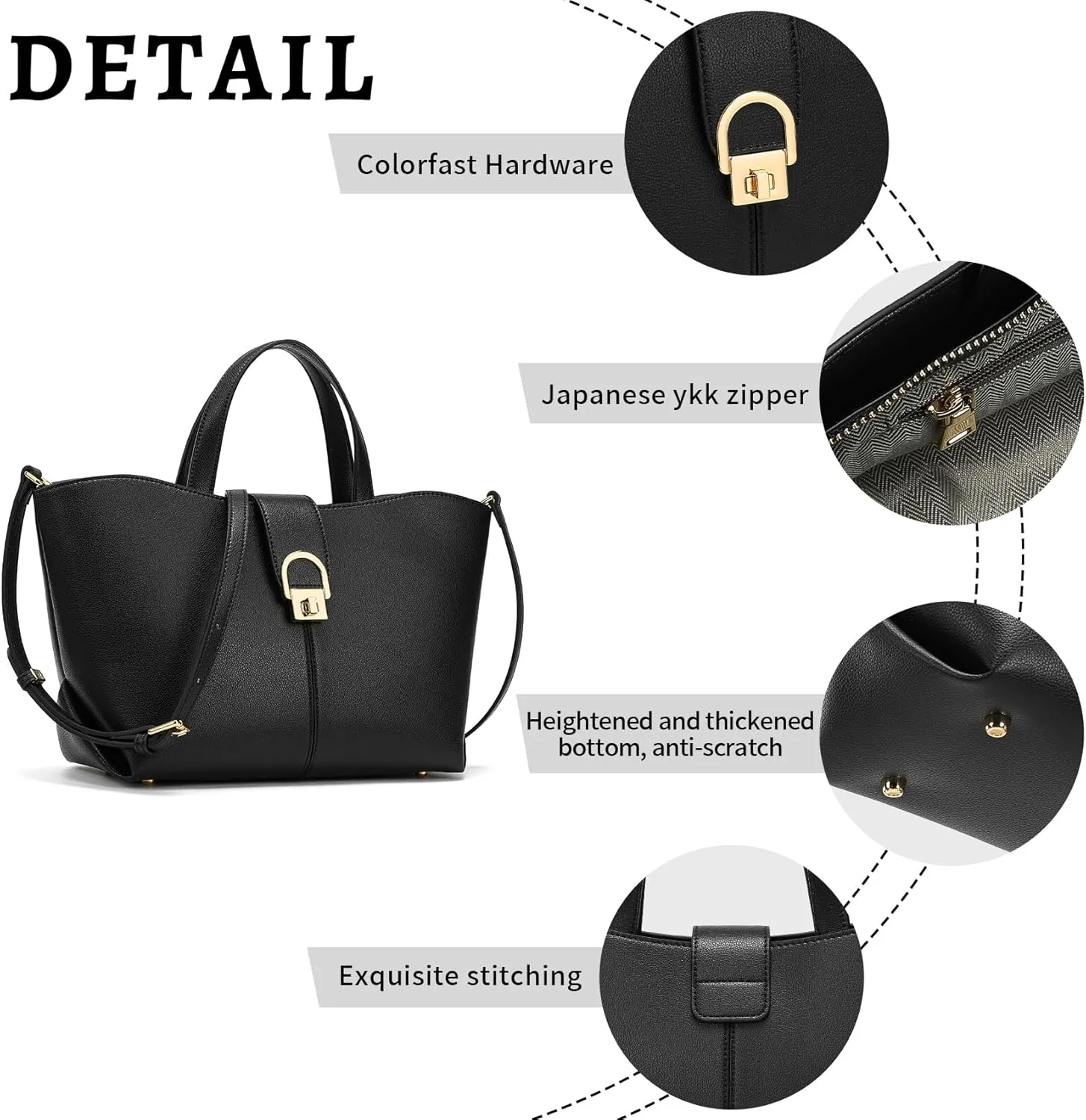 Top Handle Bag Designer Leather Crossbody Bag Handbag Purses,Tote Bag for Women Top-Handle Handbag with Adjustable StrapStrap