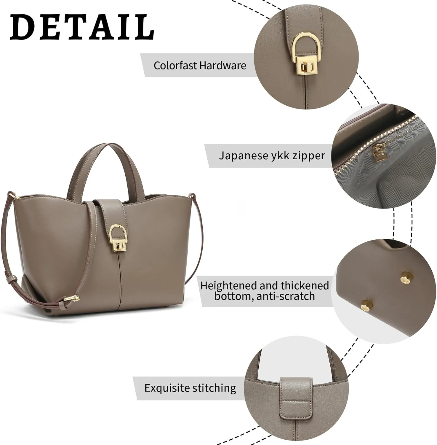 Top Handle Bag Designer Leather Crossbody Bag Handbag Purses,Tote Bag for Women Top-Handle Handbag with Adjustable StrapStrap