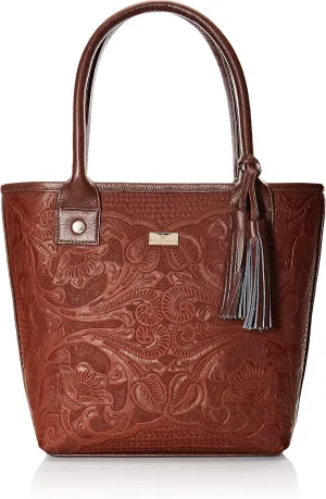 Tote bag, women's bag, handcrafted bag, engraved leather bag, leather bag, lady bag, Soraya Model