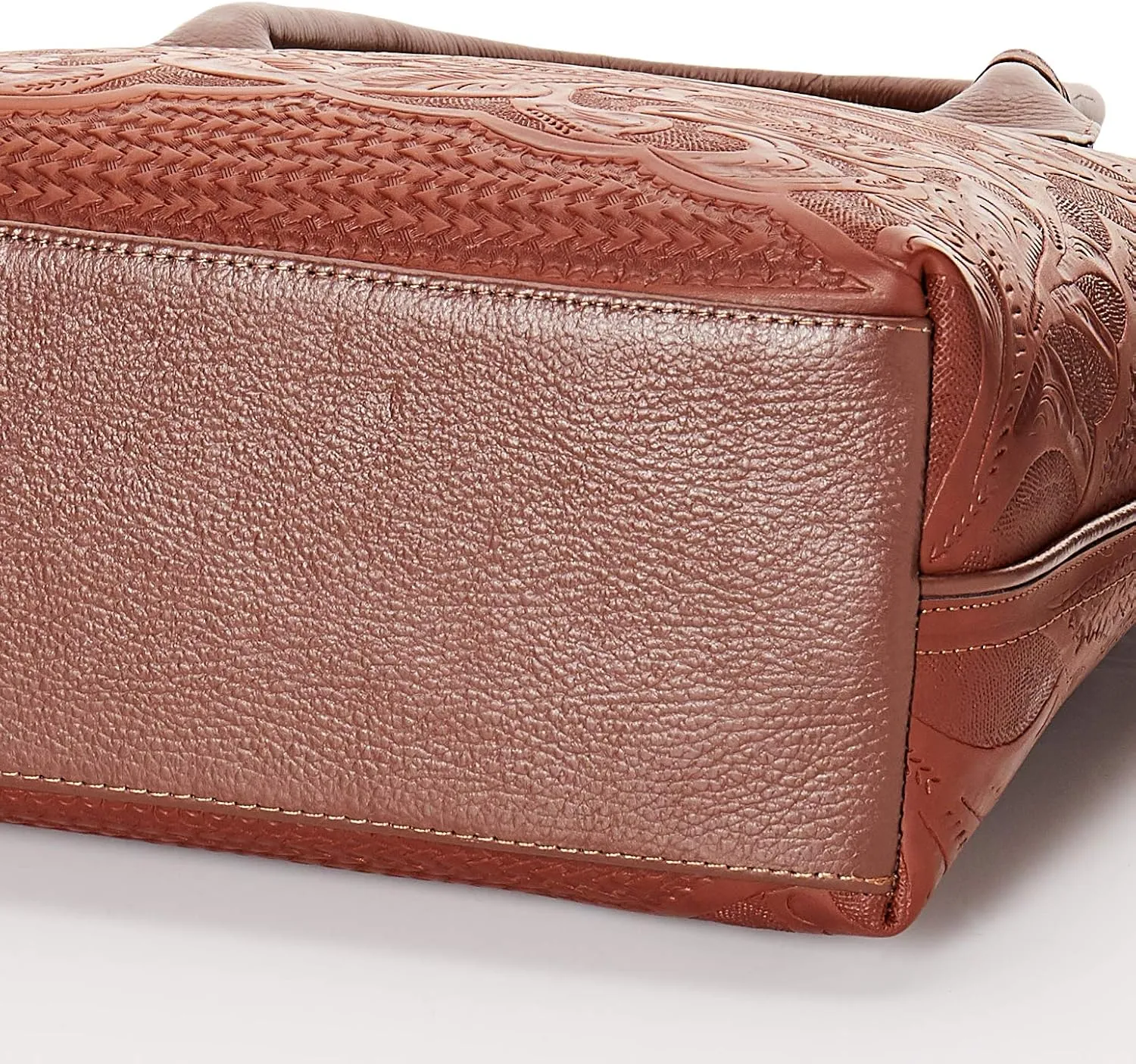 Tote bag, women's bag, handcrafted bag, engraved leather bag, leather bag, lady bag, Soraya Model