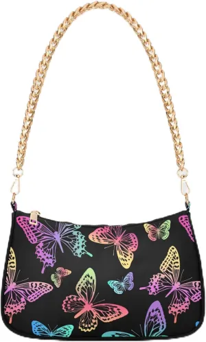 Tropical Lime Green Lady Shoulder Bag for Women Retro Formal Purse Trendy Clutch Handbag