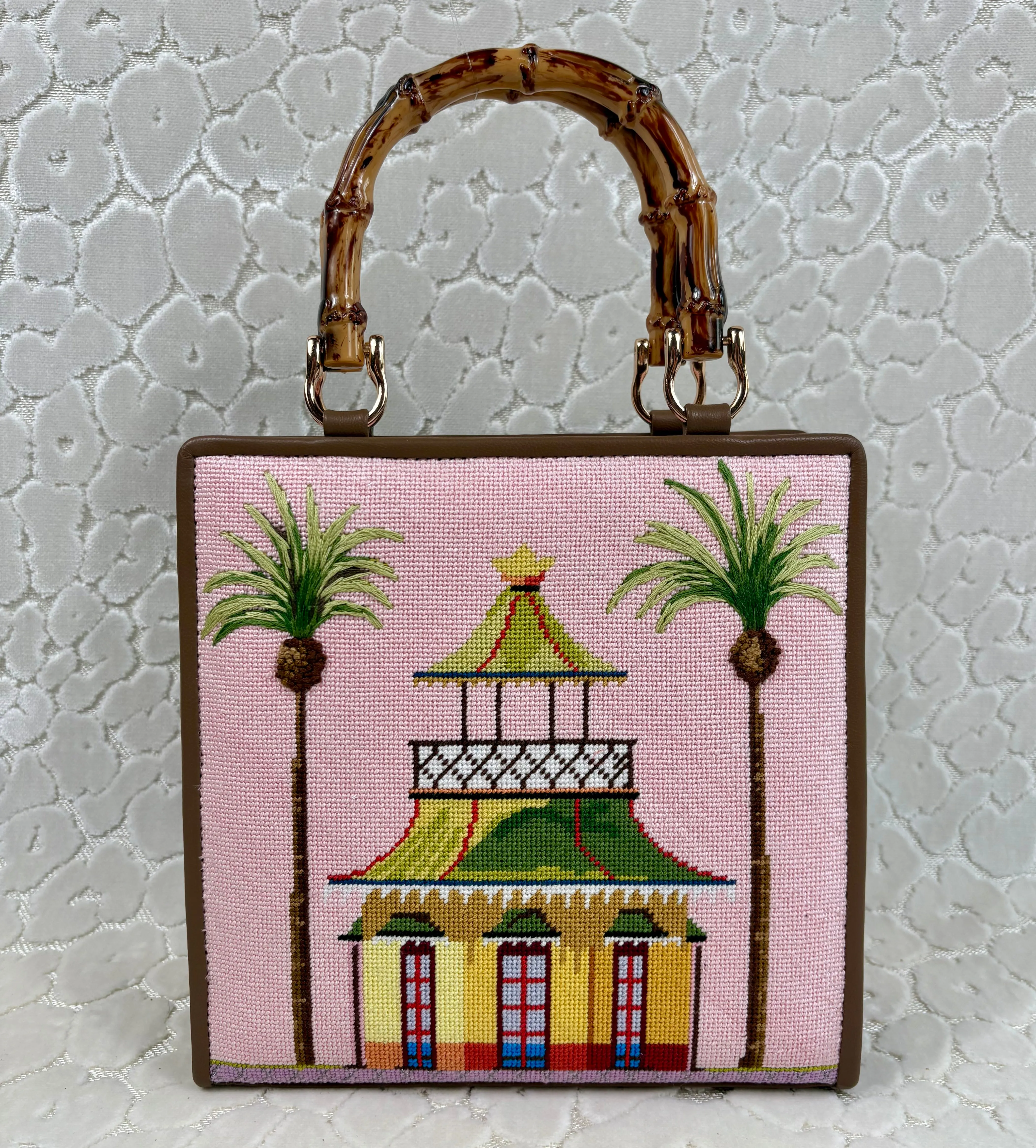 Tropical Pavilion Clutch