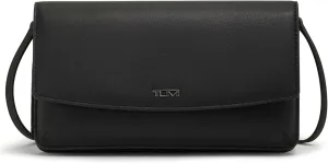 TUMI - Belden Crossbody Wallet Bag - Multipurpose Leather Travel Wallet - With Pockets & Card Holder - 4.5" x 8.0" x 1.3" - Black