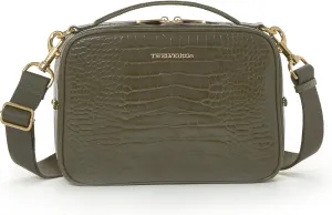 TWELVElittle Luxe Diaper Clutch - Crossbody Diaper Bag with Portable Changing Pad, Zip Out Pouch and Wipes Case