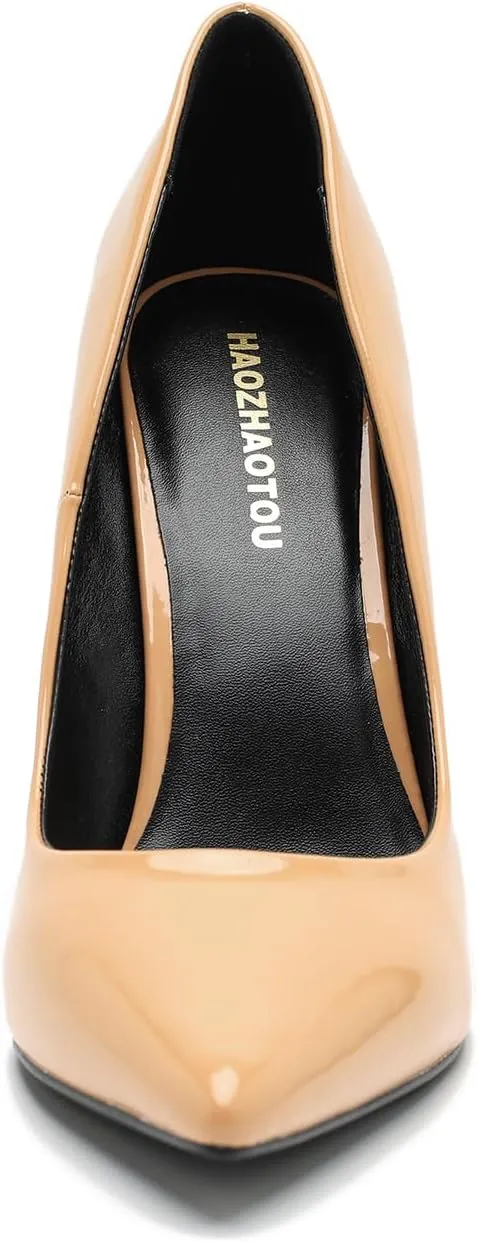 Unisex Men's Women's Pointed Toe High Heels Stiletto Pumps Dress Party Shoes
